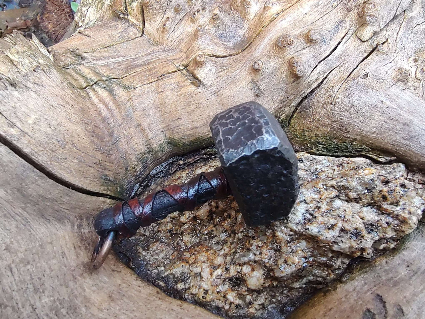 Thor hammer hand forged battle hammer