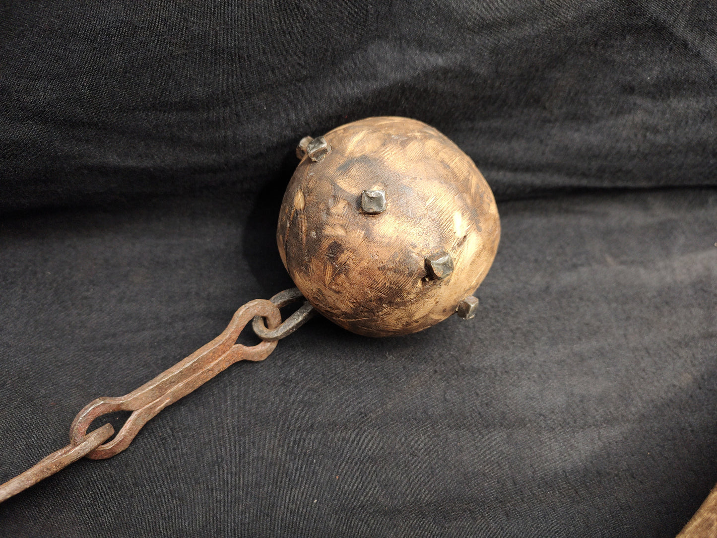 Medieval ball chain mace historical realistic reproductions
