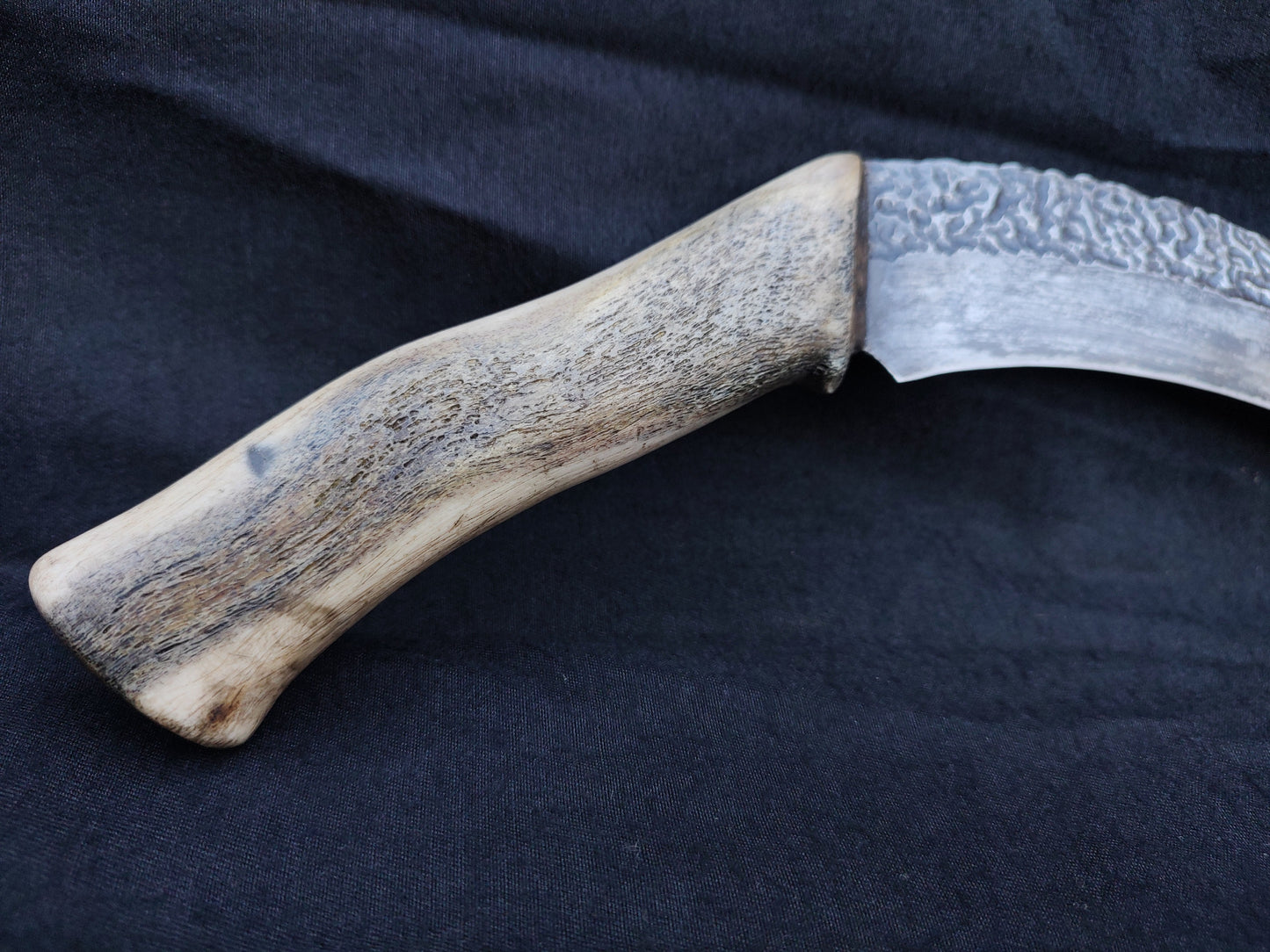Wolf claw knife hand forged unique knife
