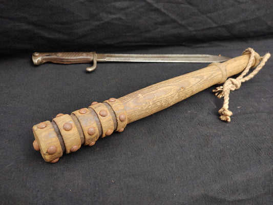Trench club Ww1 mace realistic repro handmade product
