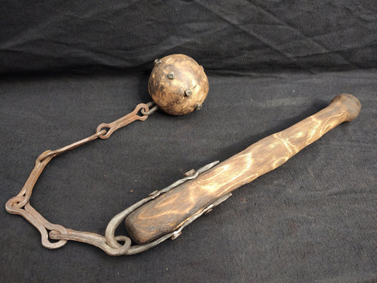 Medieval ball chain mace historical realistic reproductions