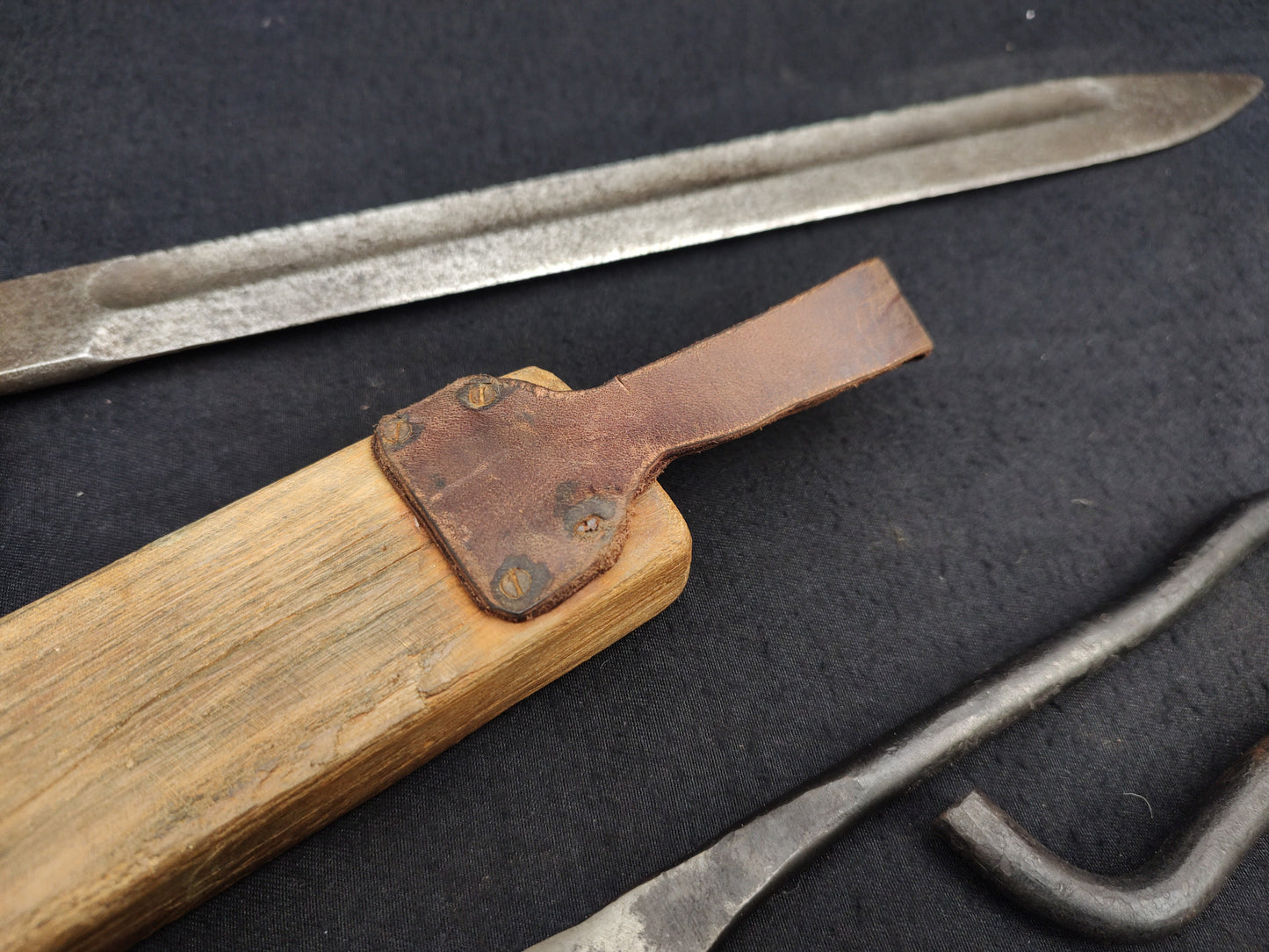 French nail Ww1 dagger trench art battle knife