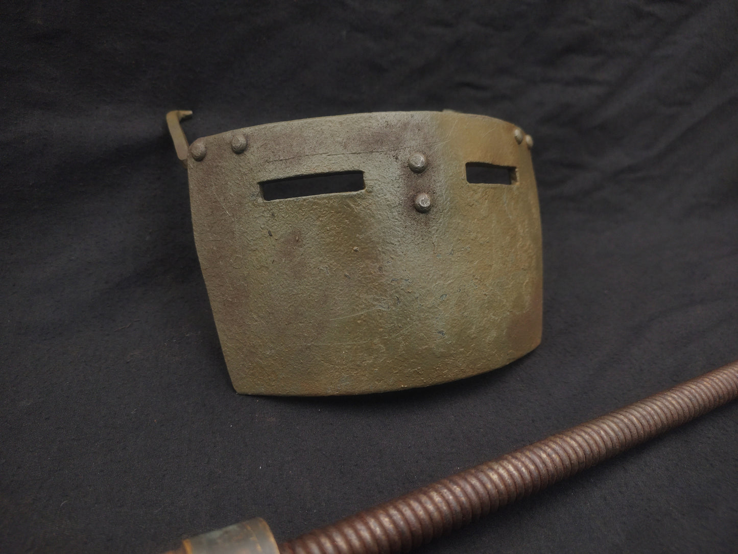 Ww1 face mask for M16 M17 german military helmets realistic reproduction War