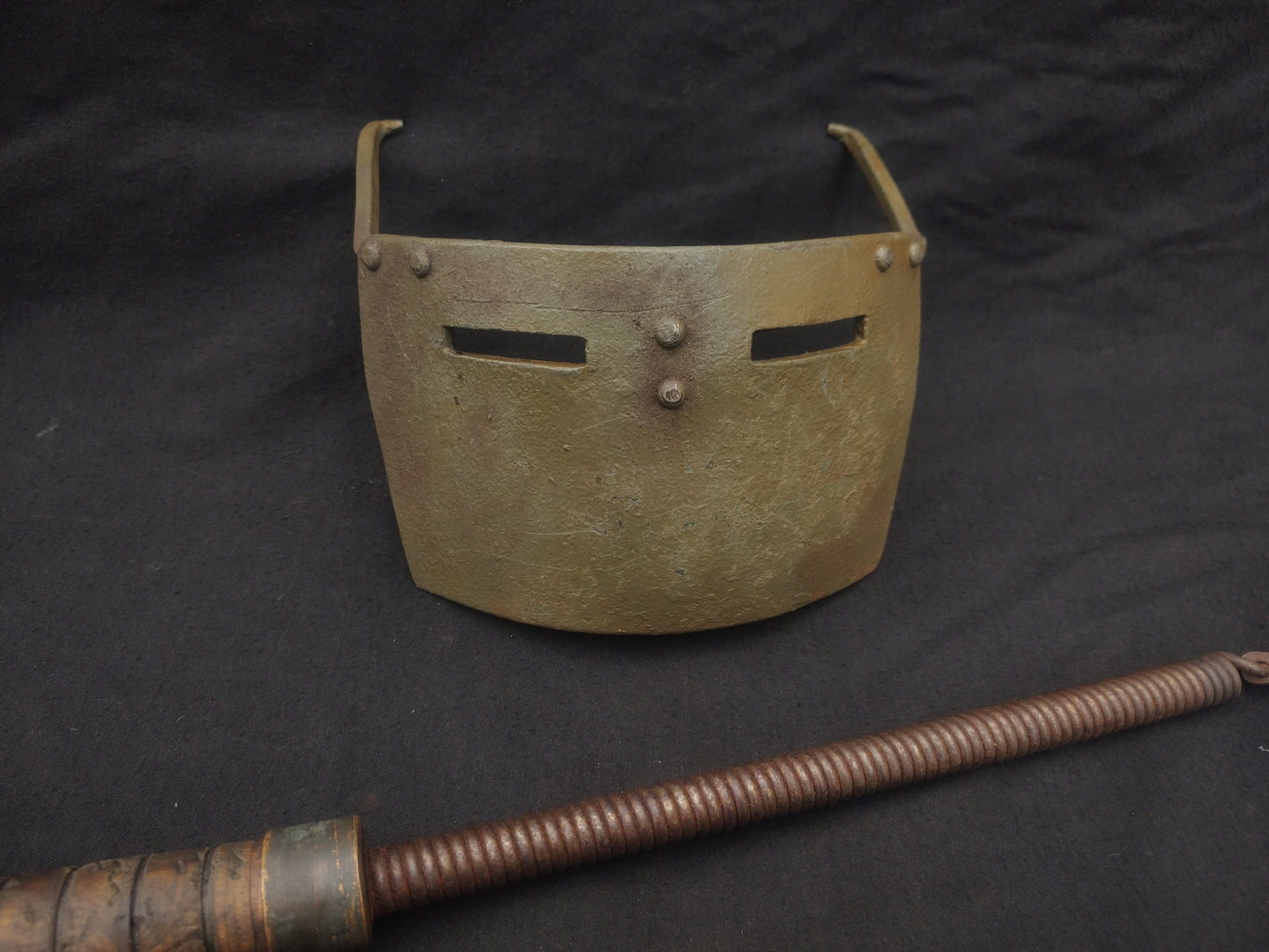 Ww1 face mask for M16 M17 german military helmets realistic reproduction War