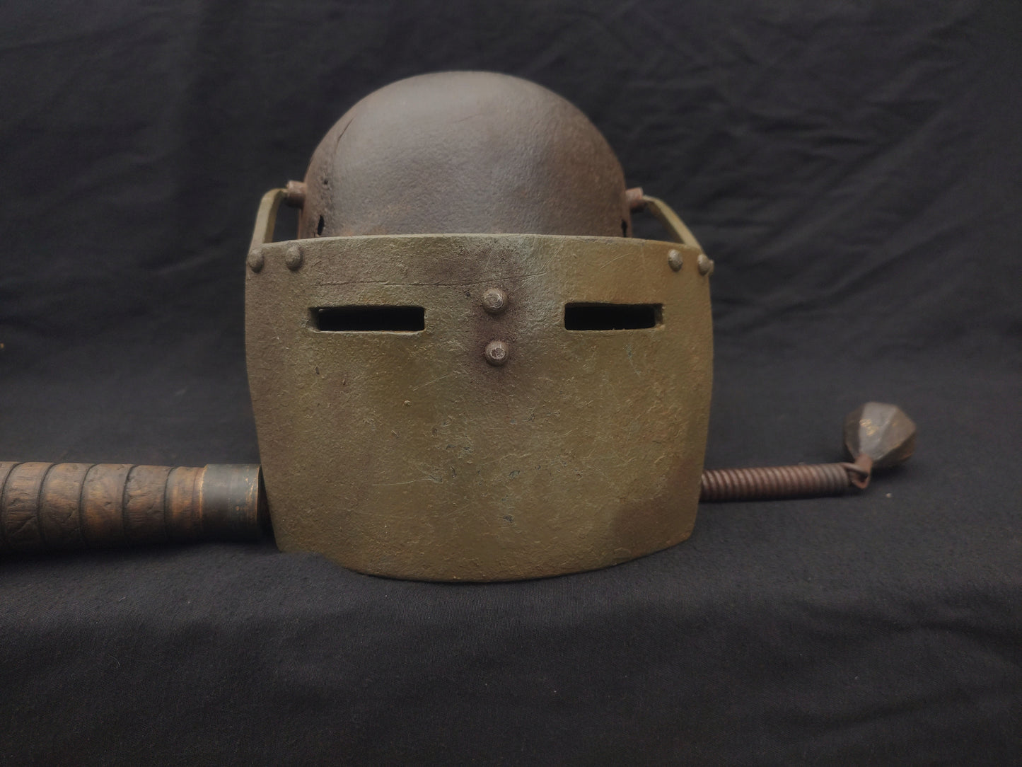 Ww1 face mask for M16 M17 german military helmets realistic reproduction War
