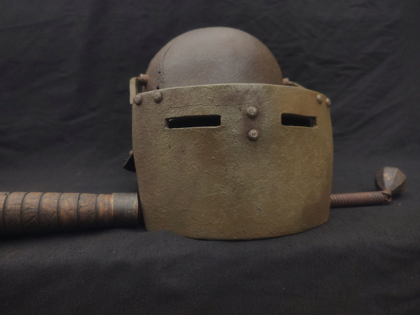 Ww1 face mask for M16 M17 german military helmets realistic reproduction War