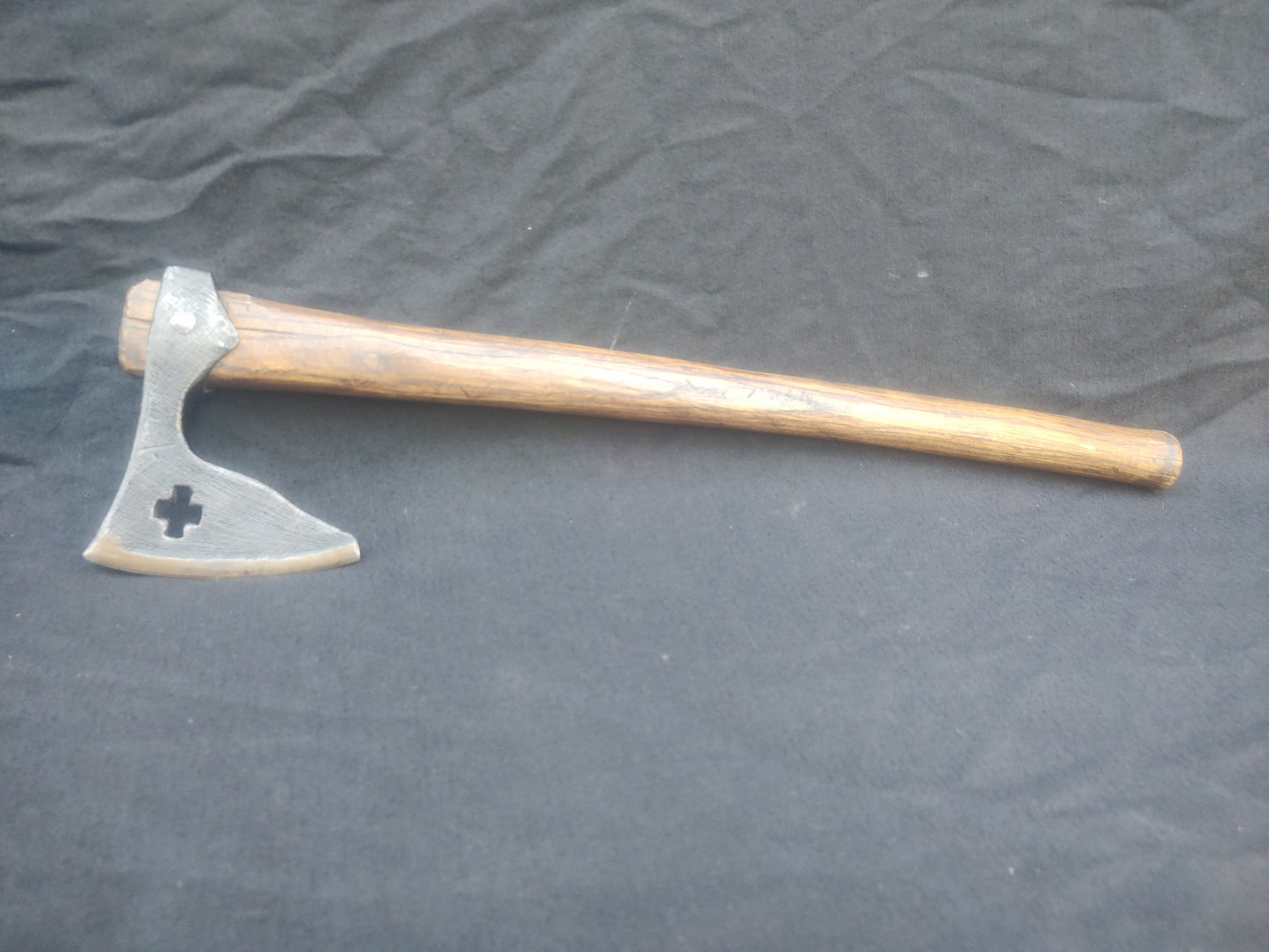 Crusader axe hand forged unique specimen