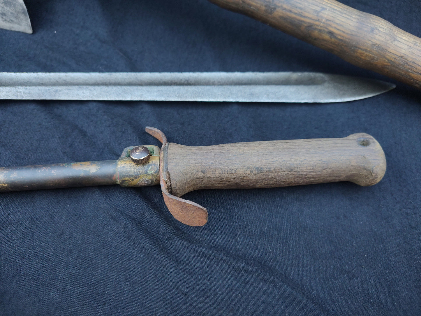 Custom Ww1 trench dagger Great war trench art knife